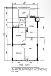Blk 129 Bukit Merah View (Bukit Merah), HDB 3 Rooms #625113281